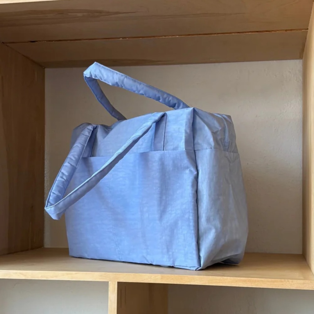 Baggu Light Blue Cloud Carry-on Tote Bag